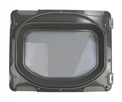 WW02L00593 - Genuine OEM GE Dryer Door Glass Assembly